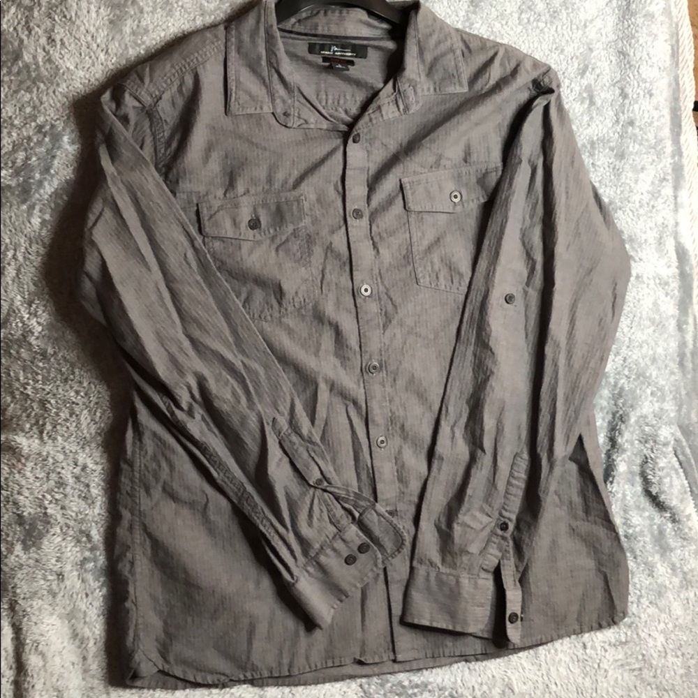 Mark Anthony Grey Button Down